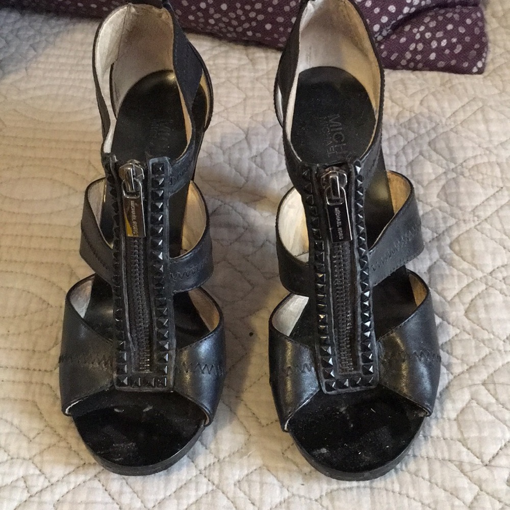 Black heels